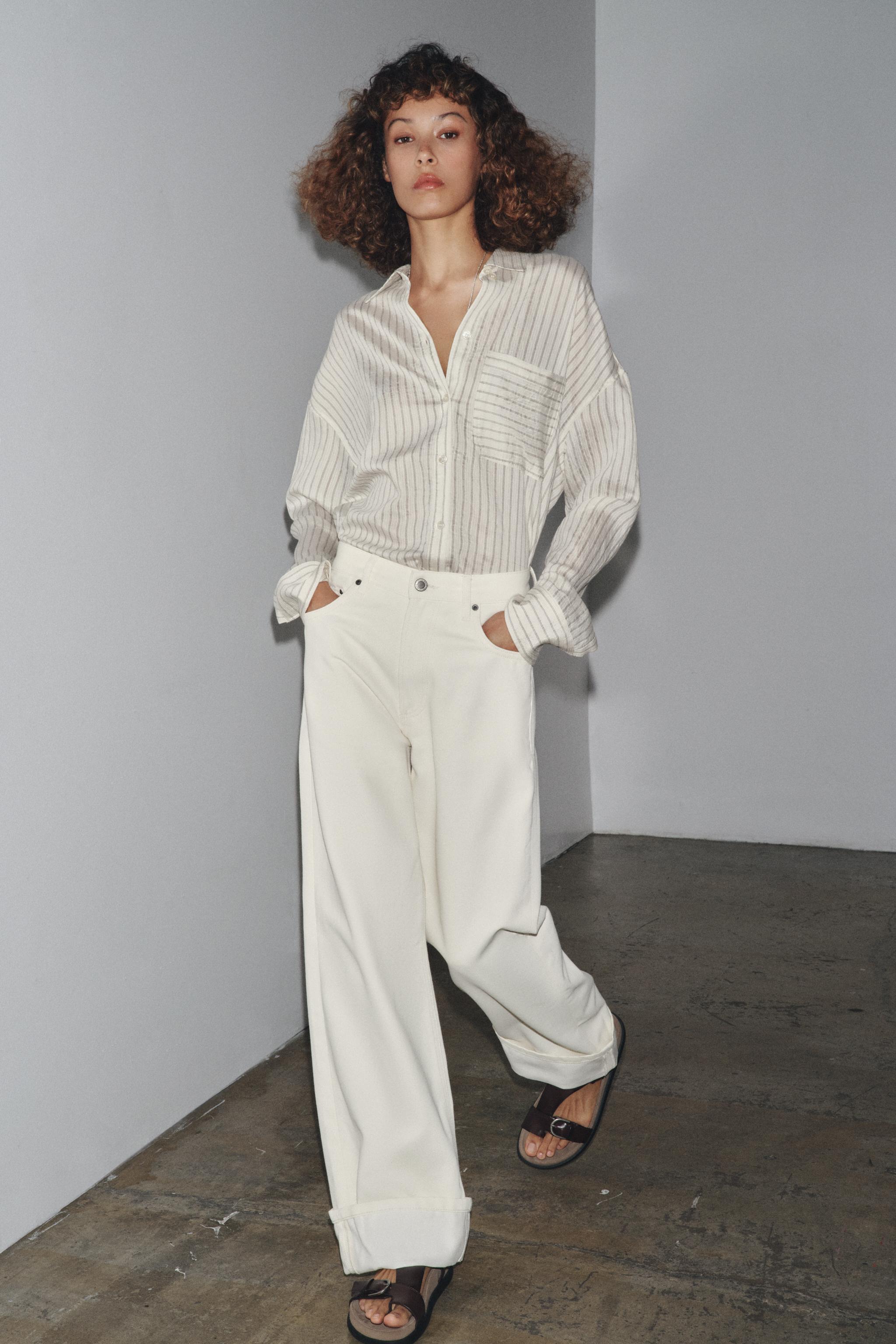 Zw Collection Baggy Low-Rise Jeans