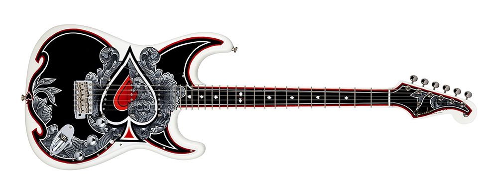 Fender Japan Deck O' Cards Collection Stratocaster