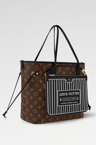 A look at the new Louis Vuitton inside out Neverfull