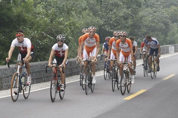 Swiss and Dutch riders