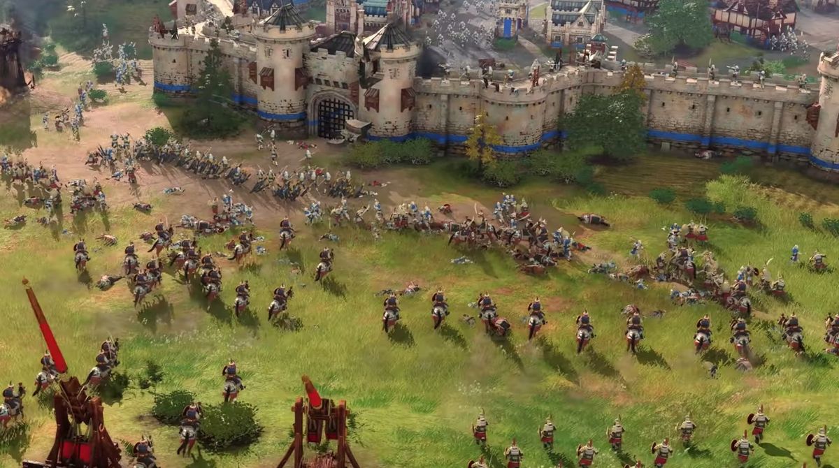 Age of Empires 4 gameplay trailer shows off beautiful medieval RTS