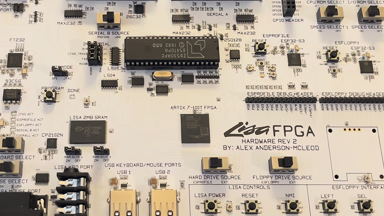 Il progetto LisaFPGA: l'Apple Lisa rinasce su FPGA, tra emulazione e silicio custom