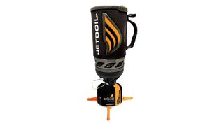 Jetboil Flash camping stove on white background