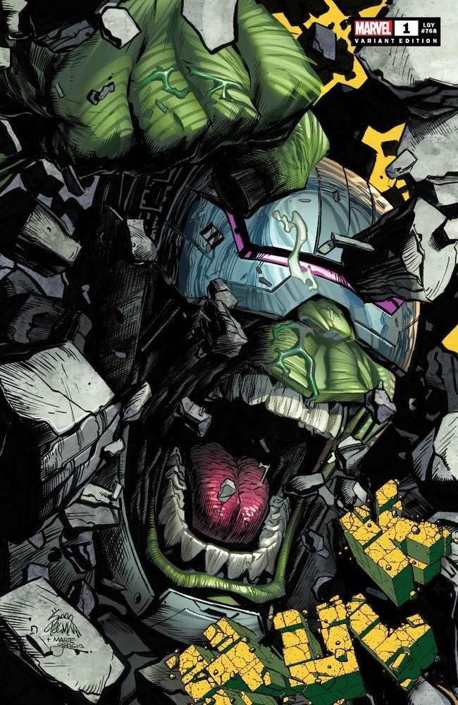 Hulk #1 variant cover