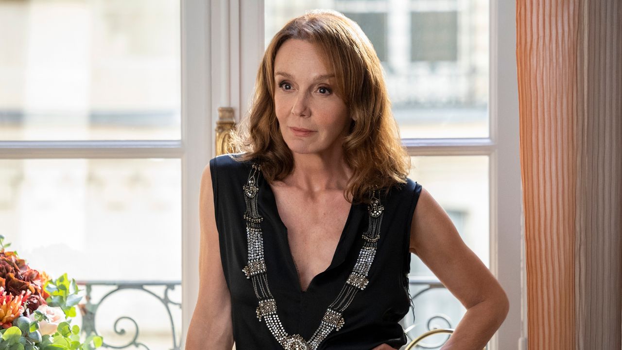 Philippine Leroy-Beaulieu as Sylvie Grateau in Emily in Paris season 3