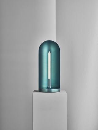 Blue Candleholder by Luca Nichetto