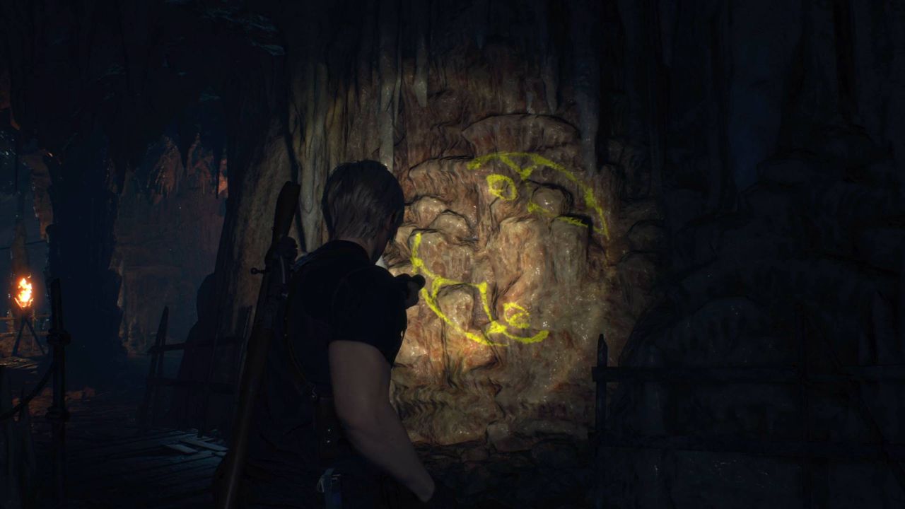 Resident Evil 4 stone dias code combination symbols