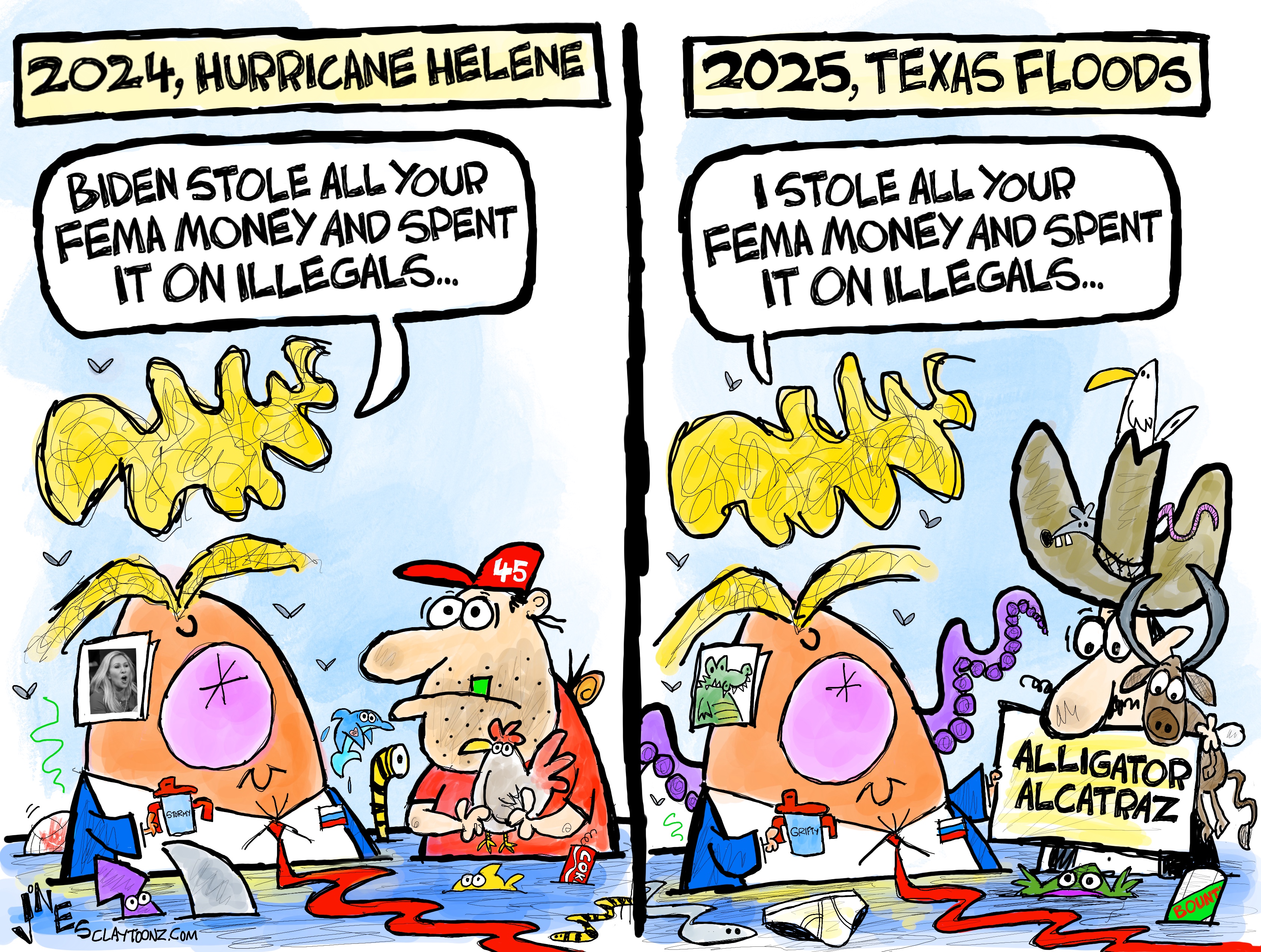 Political Cartoon