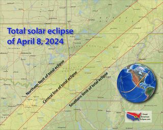 Total Solar Eclipse of 2024: Here Are Maps of the 'Path of Totality