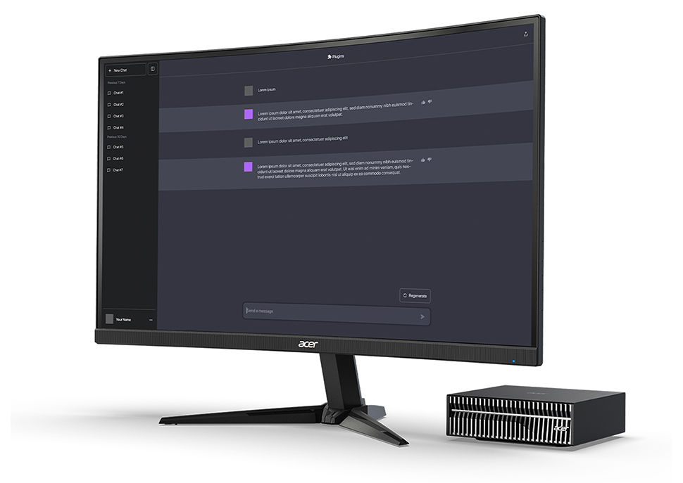 Acer Veriton GN100 AI Mini Workstation