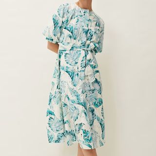 Phase Eight Printed Cotton Dress