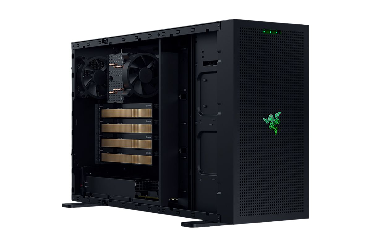 Razer mengumumkan Forge AI Dev Workstation di CES 2026 bersama dengan akselerator AI eksternal Tenstorrent yang ringkas