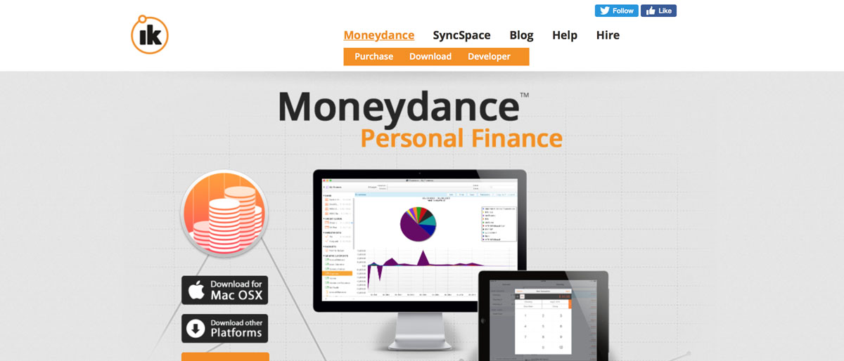 see finance vs ibank vs moneydance