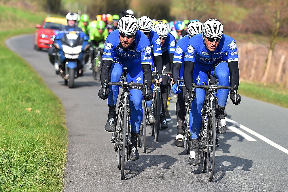 Tom Boonen and Marcel Kittel (Etixx-QuickStep) at Paris-Nice
