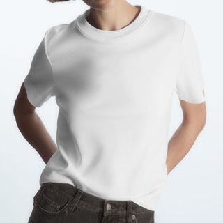 COS white t-shirt