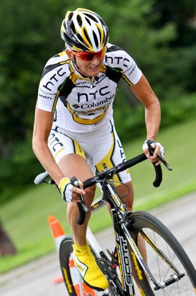 Kim Anderson (HTC-Columbia) is always one to keep an eye on in the breaks.