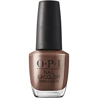 Opi Nail Lacquer, Cliffside Karaoke, Brown Nail Polish, Malibu 2021 Collection, 0.5 Fl Oz