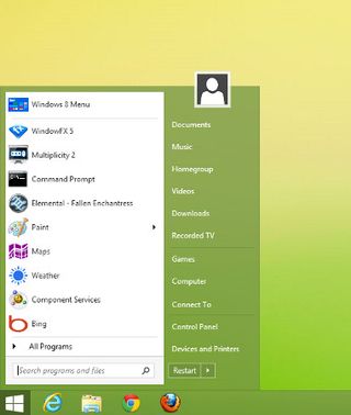 Bring Back the Start Menu