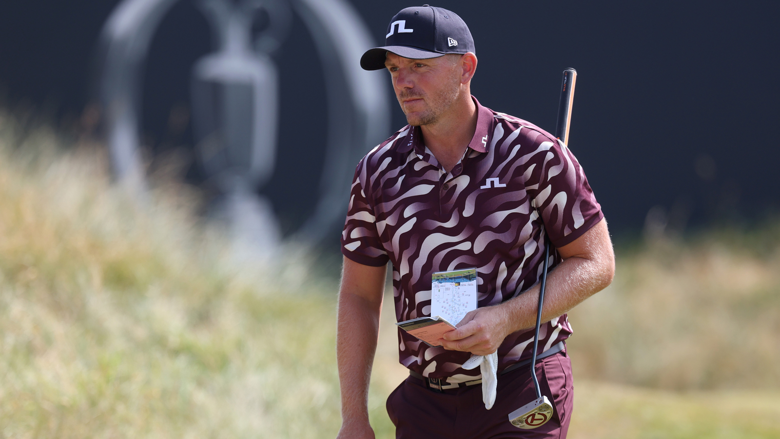 Matt Wallace walks off the green