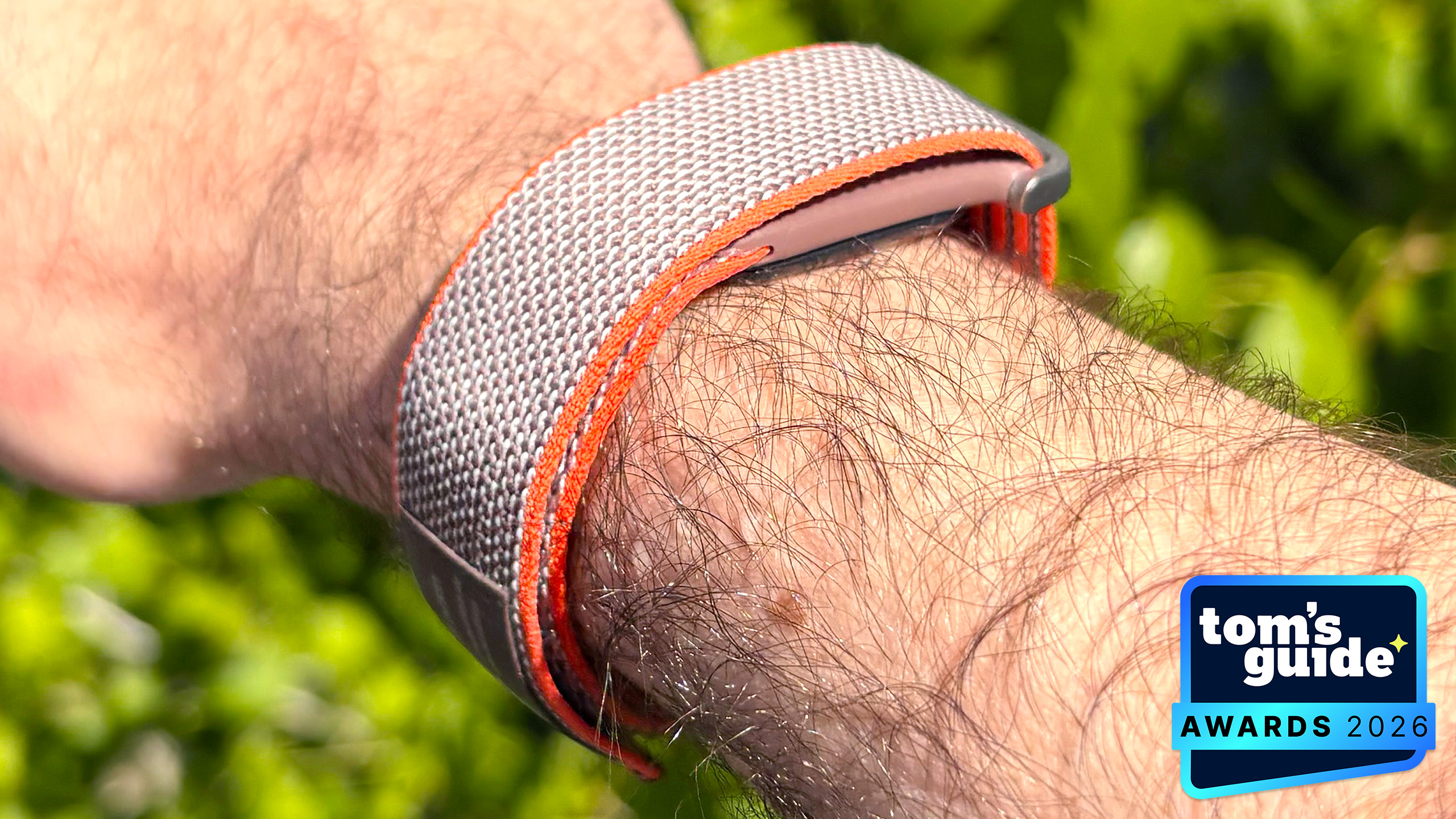 The Fitbit Air with a TG Awards 2026 badge