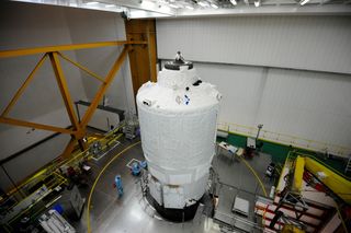 ATV-5 on Ariane 5 Prior to Encapsulation
