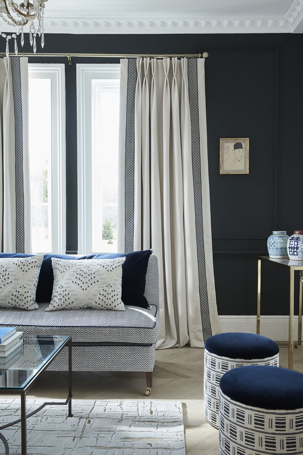 Should curtains be lighter or darker than walls? Homes & Gardens