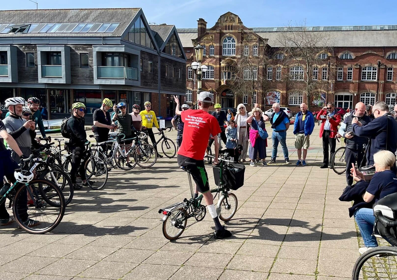 Tom Staniford on his Goodbye Legs Ride
