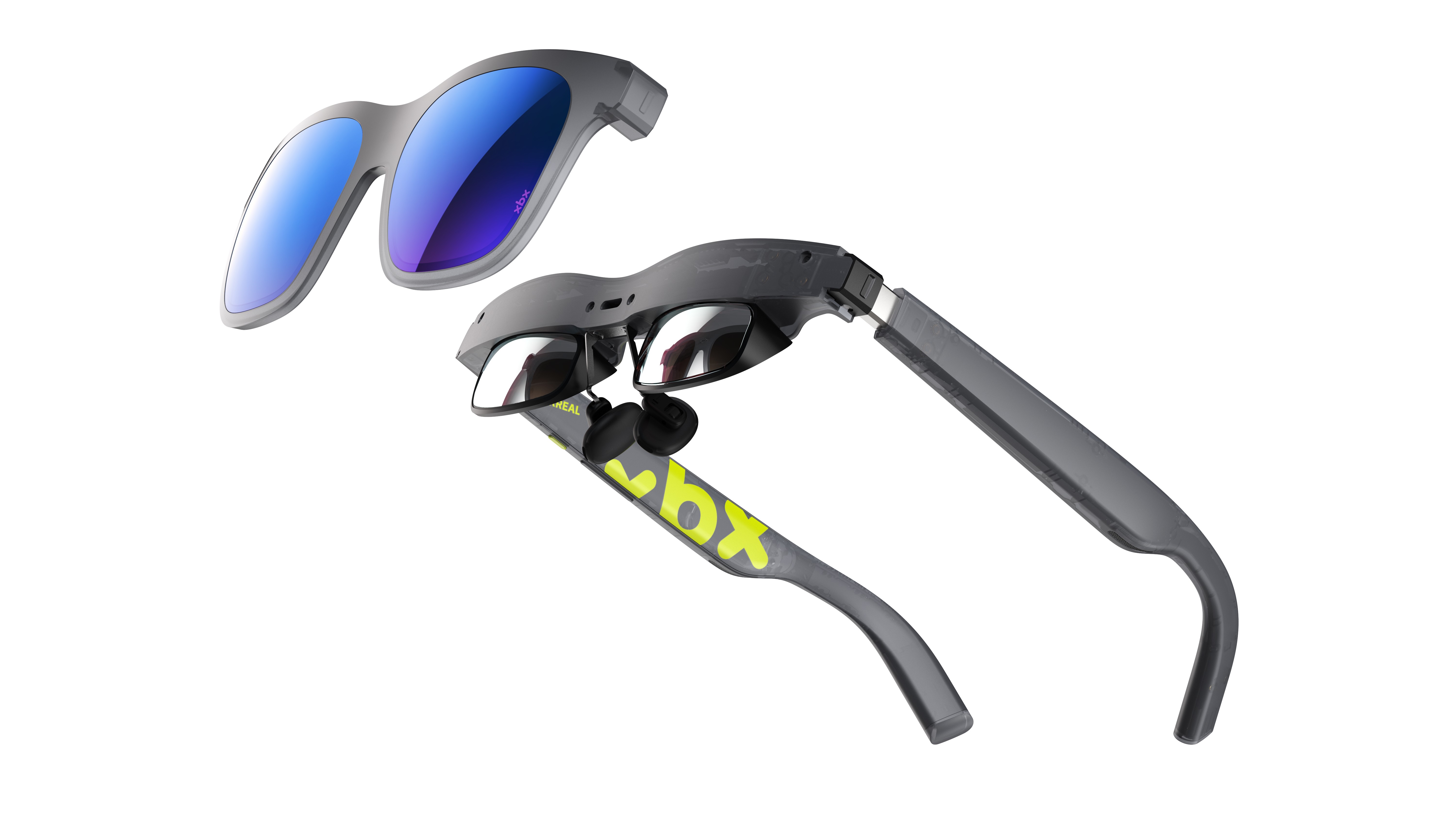 An Xreal sub-brand, X by Xreal (XBX), debuted a new pair of entry-level AR glasses that offer interchangeable lenses, customizable front-frame styles, and thinner lenses for user comfortability.