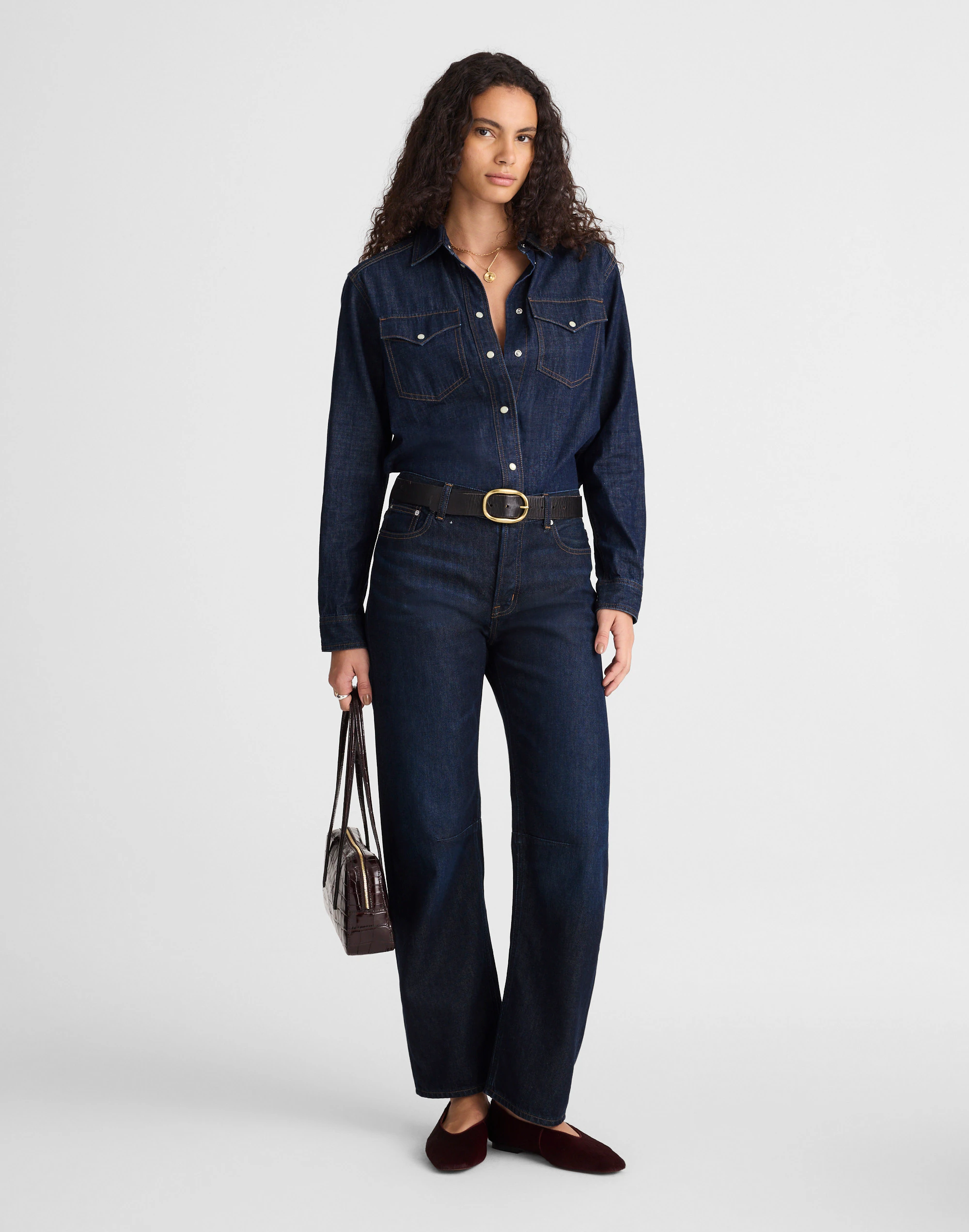 The Darted Barrel-Leg Jean