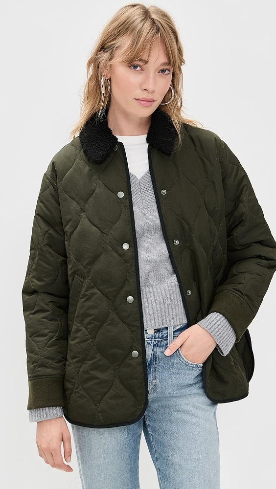 Alex Mill Anne Quilted Jacket in Nylon