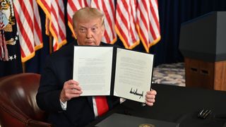 President Trump executive orders stimulus