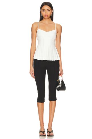 Alma Pleated Top