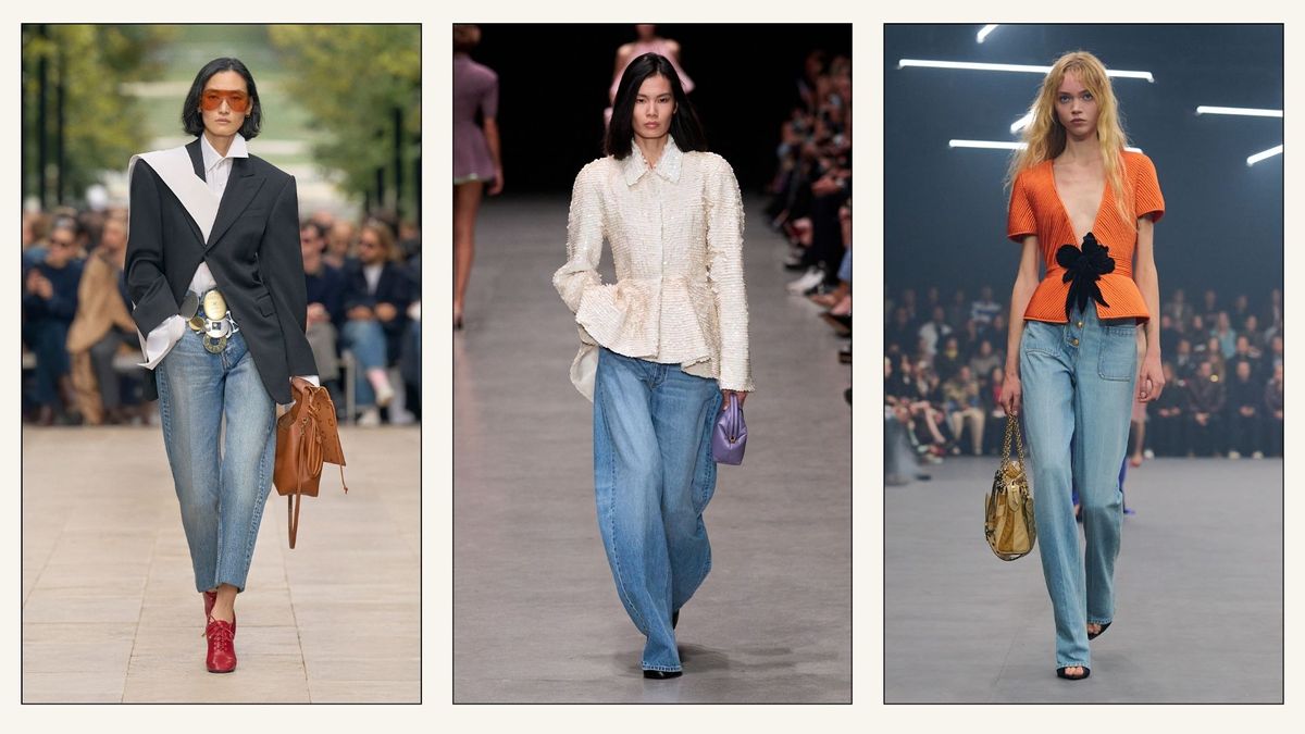 The Runways Have Spoken—These Are the Chicest Jeans and Shoe Combinations You Can Wear Right Now