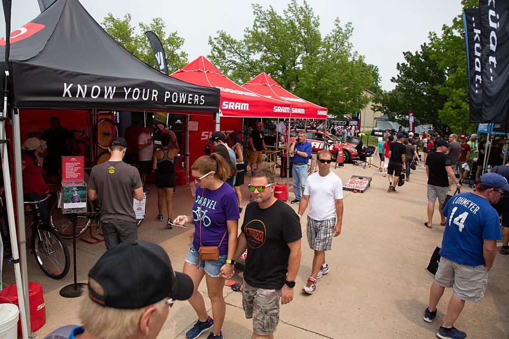 Exhibitor registration doubled from 2018 according to Dirty Kanza organizers.