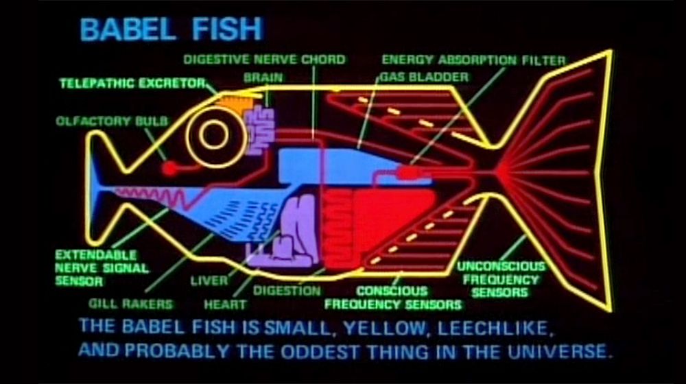 The Babel fish is just one example of the incredible imagination of Douglas Adams. 