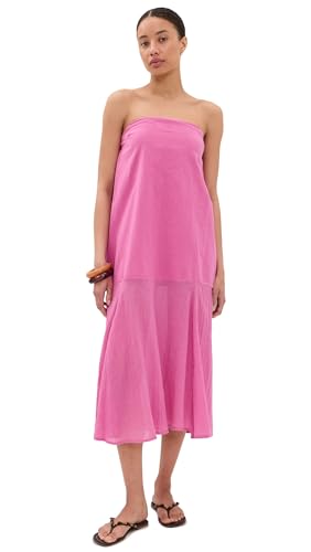 Free People Women's Sabeen Tube Midi Dress, Island Flower, S