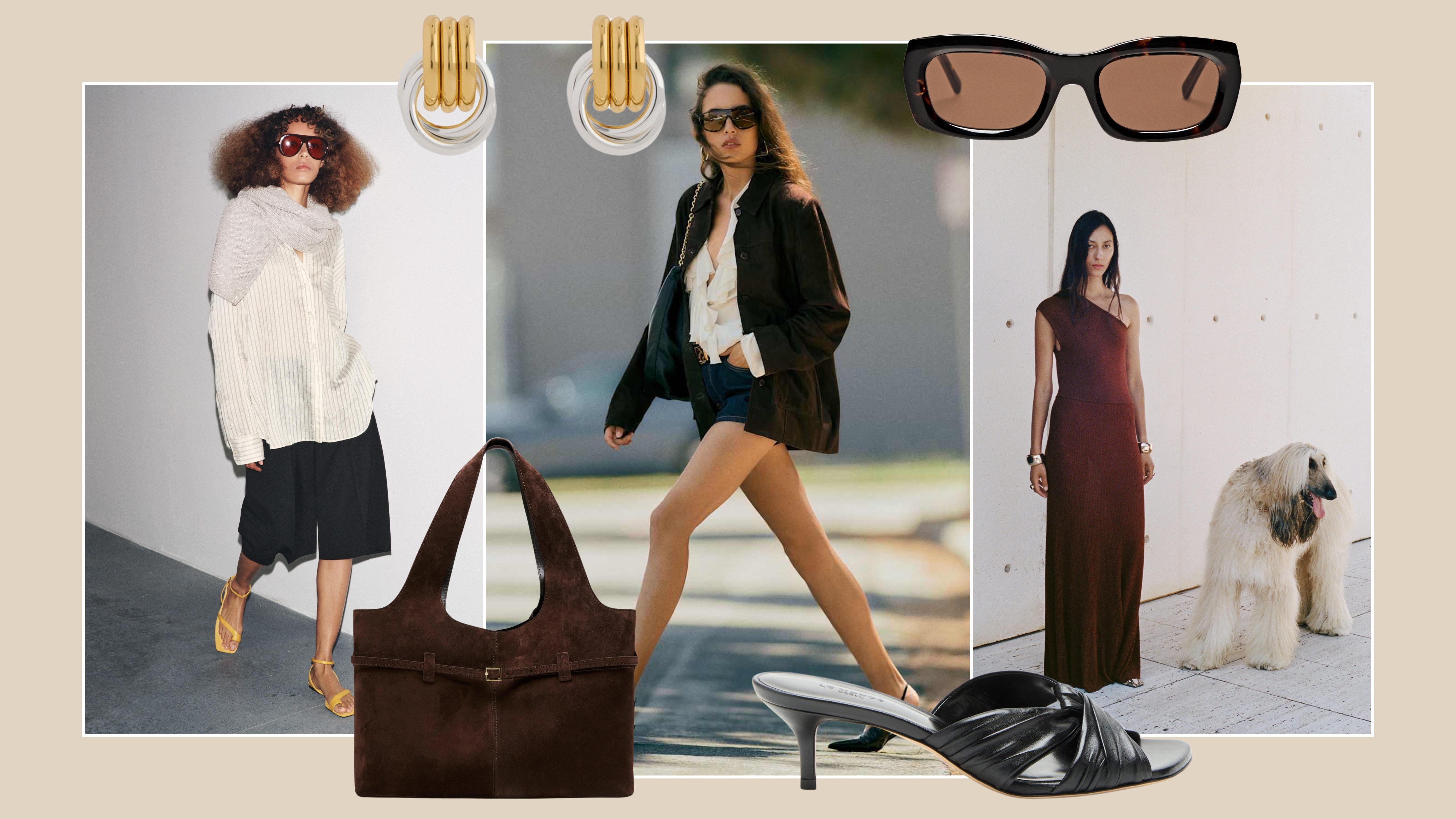 Looks and products from Heaven Mayhem, Selfridges, Manu Atelier, Zara, Net-a-Porter, Reformation, Le Monde Beryl, Massimo Dutti, Mango.