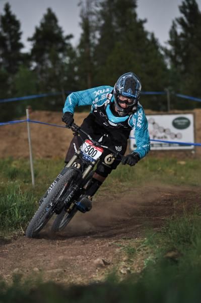Racing for Yeti/Fox's development team, Tyler Immer was third fastest on the day.
