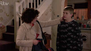 Max goes to stay with Marion in Coronation Street ITV