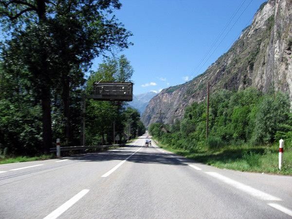 Last stretch near Bourg d'Oisans.