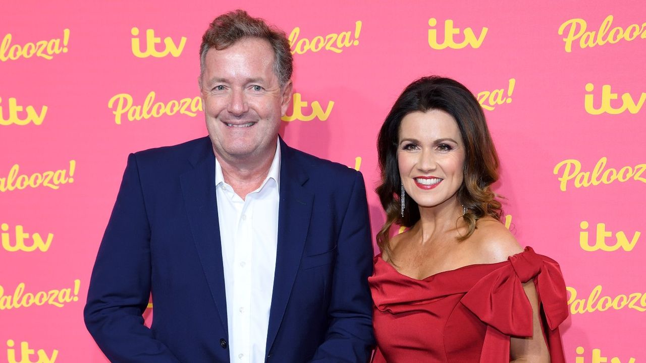 Piers Morgan and Susanna Reid