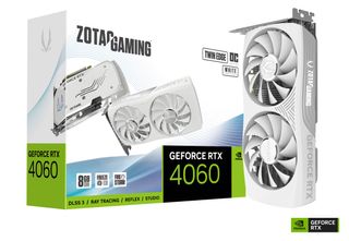 ZOTAC GAMING GeForce RTX 4060 8GB Twin Edge White Edition