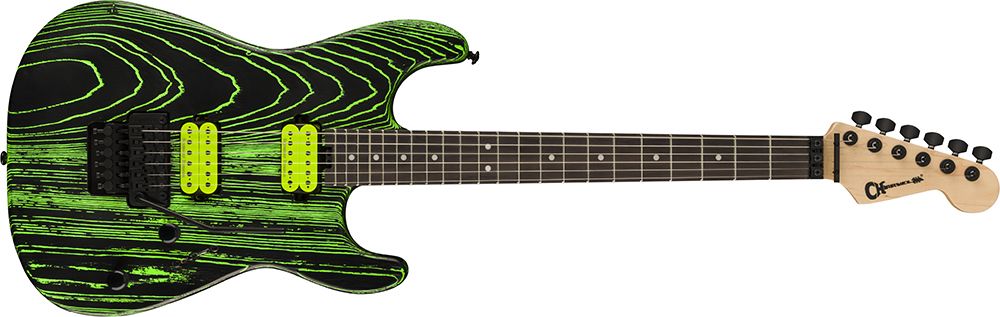 Charvel Pro-Mod San Dimas Style 1 HH FR E Green Glow