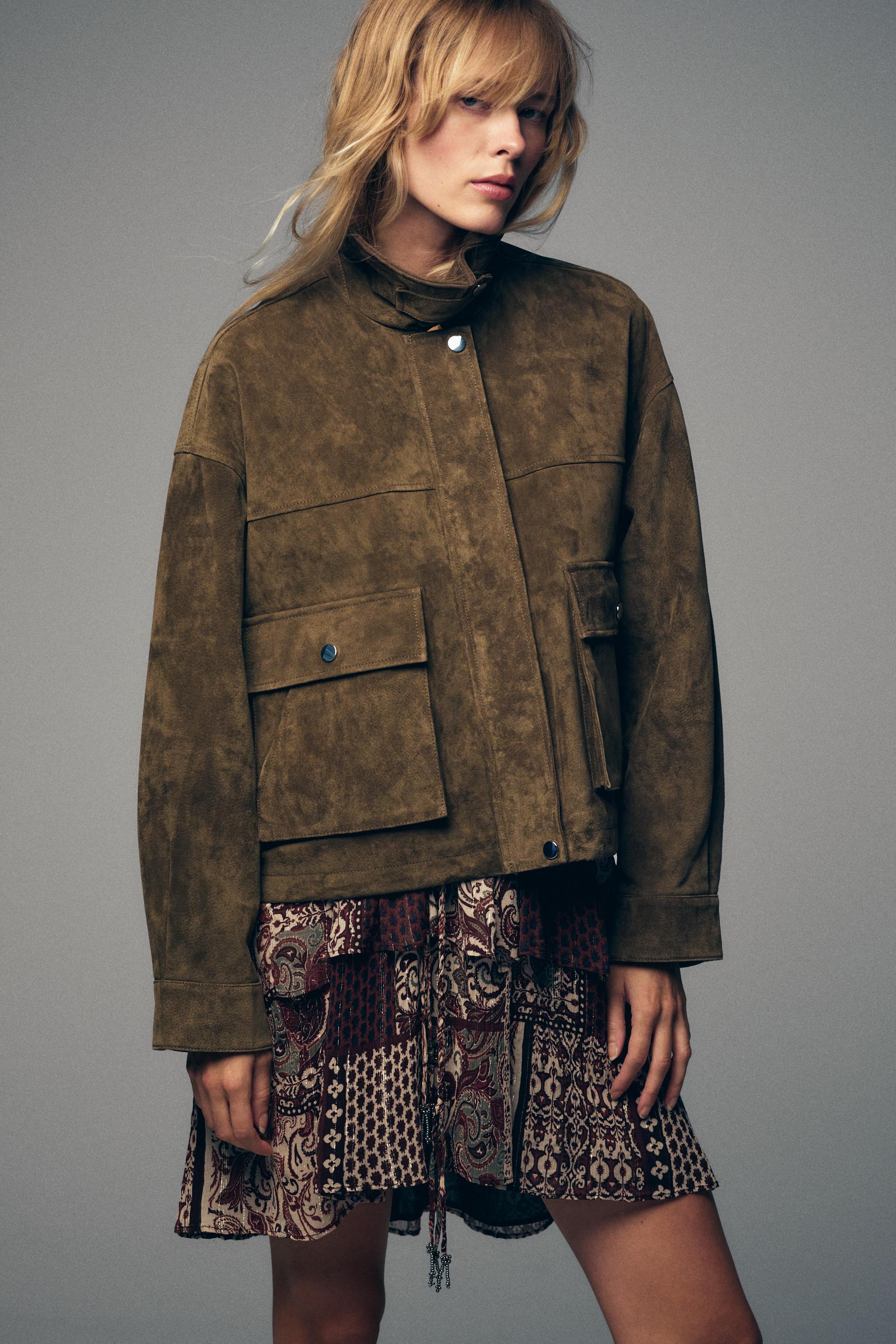 100% Leather Bomber Jacket