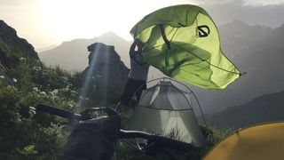 best one-person tent: Nemo Hornet