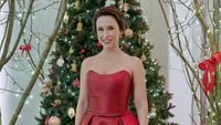 Lacey Chabert in promo photo for Hallmark Christmas movie.