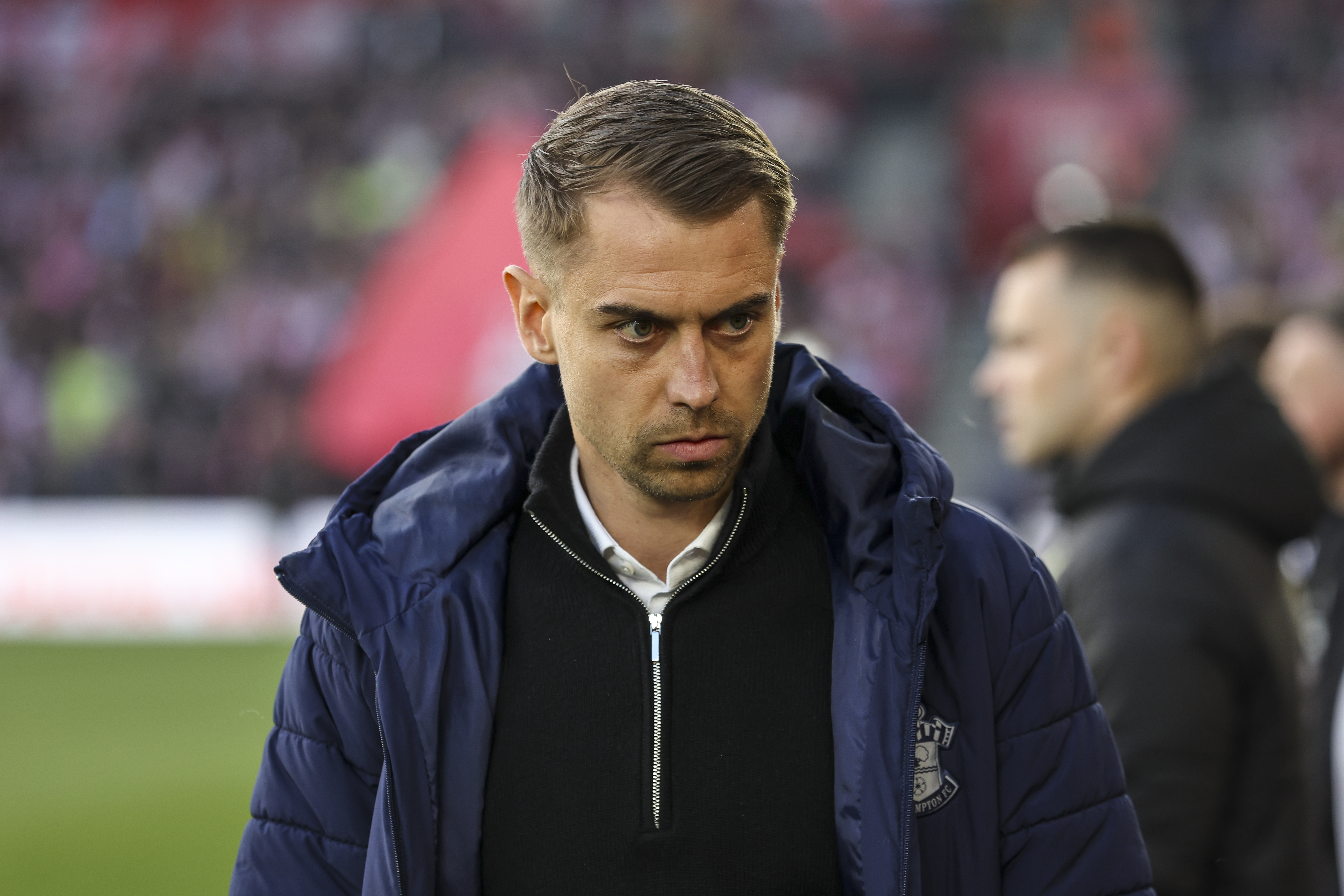 Southampton manager Tonda Eckert during the Championship play-off semi-final against Middlesbrough