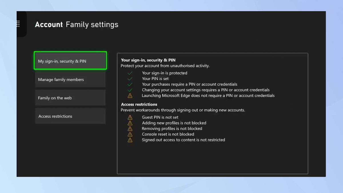 How to set up parental controls on Xbox Series X or S Tom's Guide