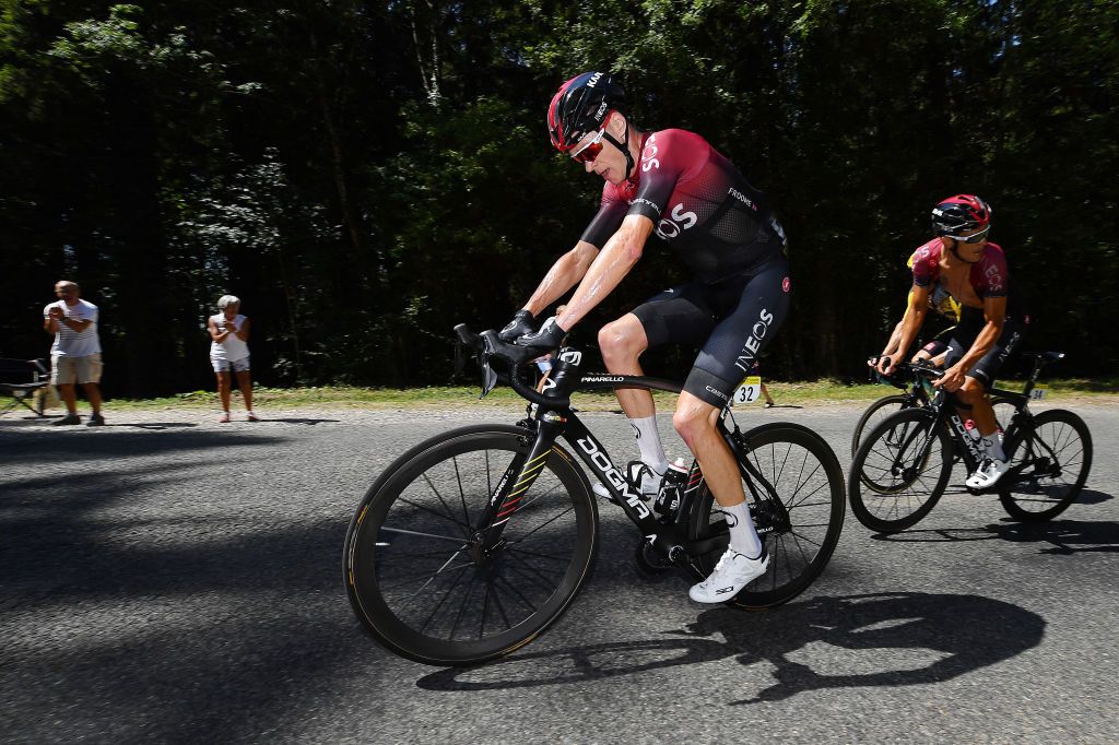 Chris Froome put in a shift for Bernal