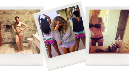 Celebrities in Their Underwear - Body Positive Selfies